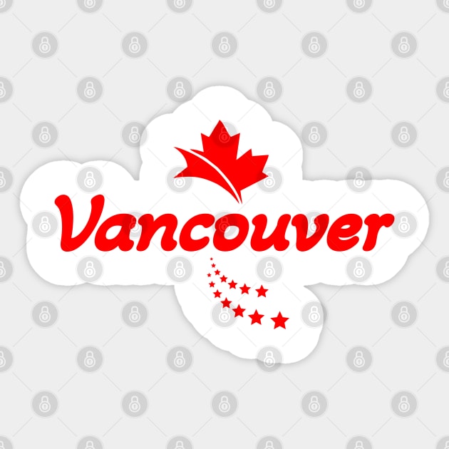 Vancouver Sticker by VISUALUV
